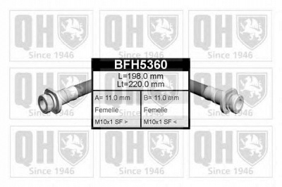 QUINTON HAZELL bfh5360 -  Тормозной шланг